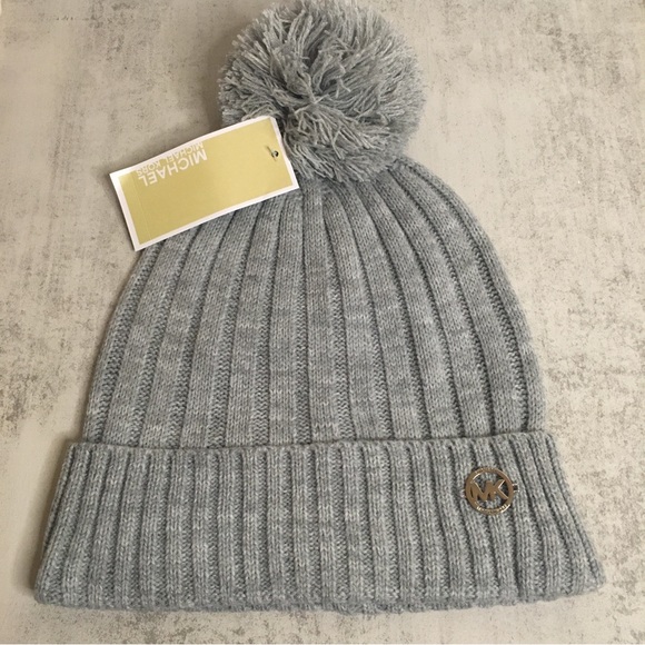MICHAEL Michael Kors Pom Pom Beanie - Picture 1 of 5
